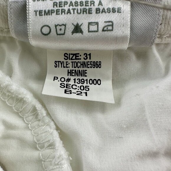 Joe's Jeans Flawless High Rise Skinny‎ Ankle White The Icon Sz 31 New$189 Hennie - Picture 4 of 16